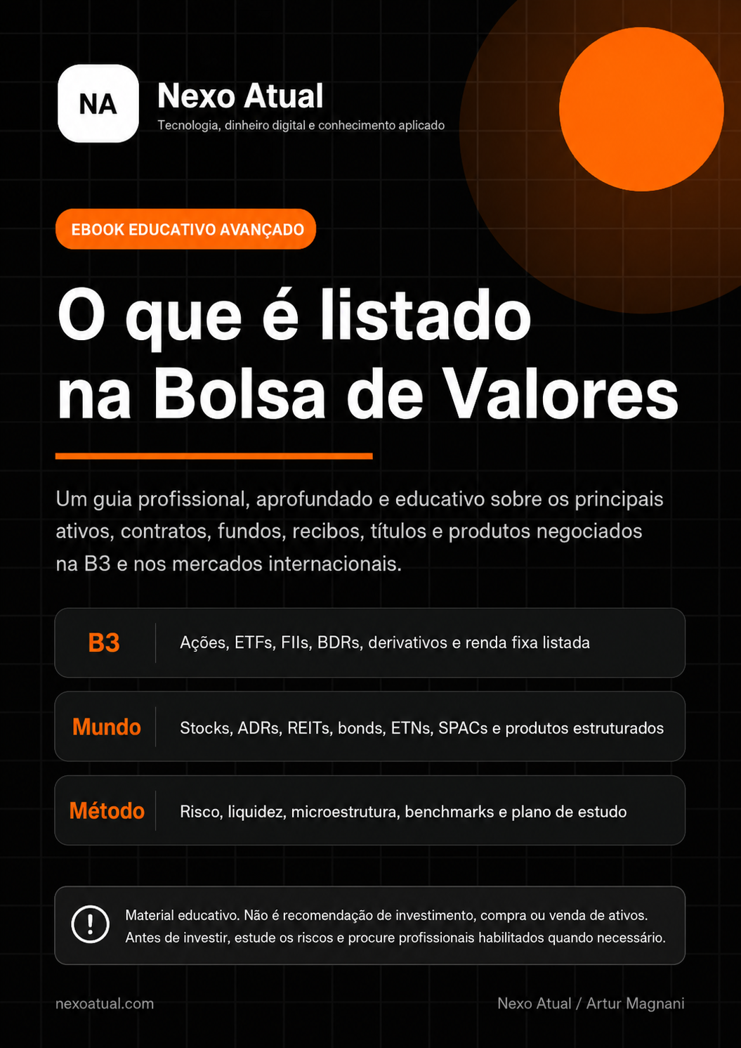 Capa do ebook O que é listado na Bolsa de Valores