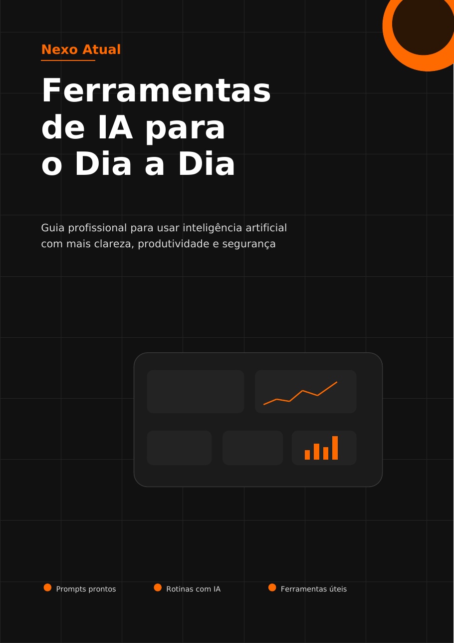 Capa do ebook Ferramentas de IA para o Dia a Dia