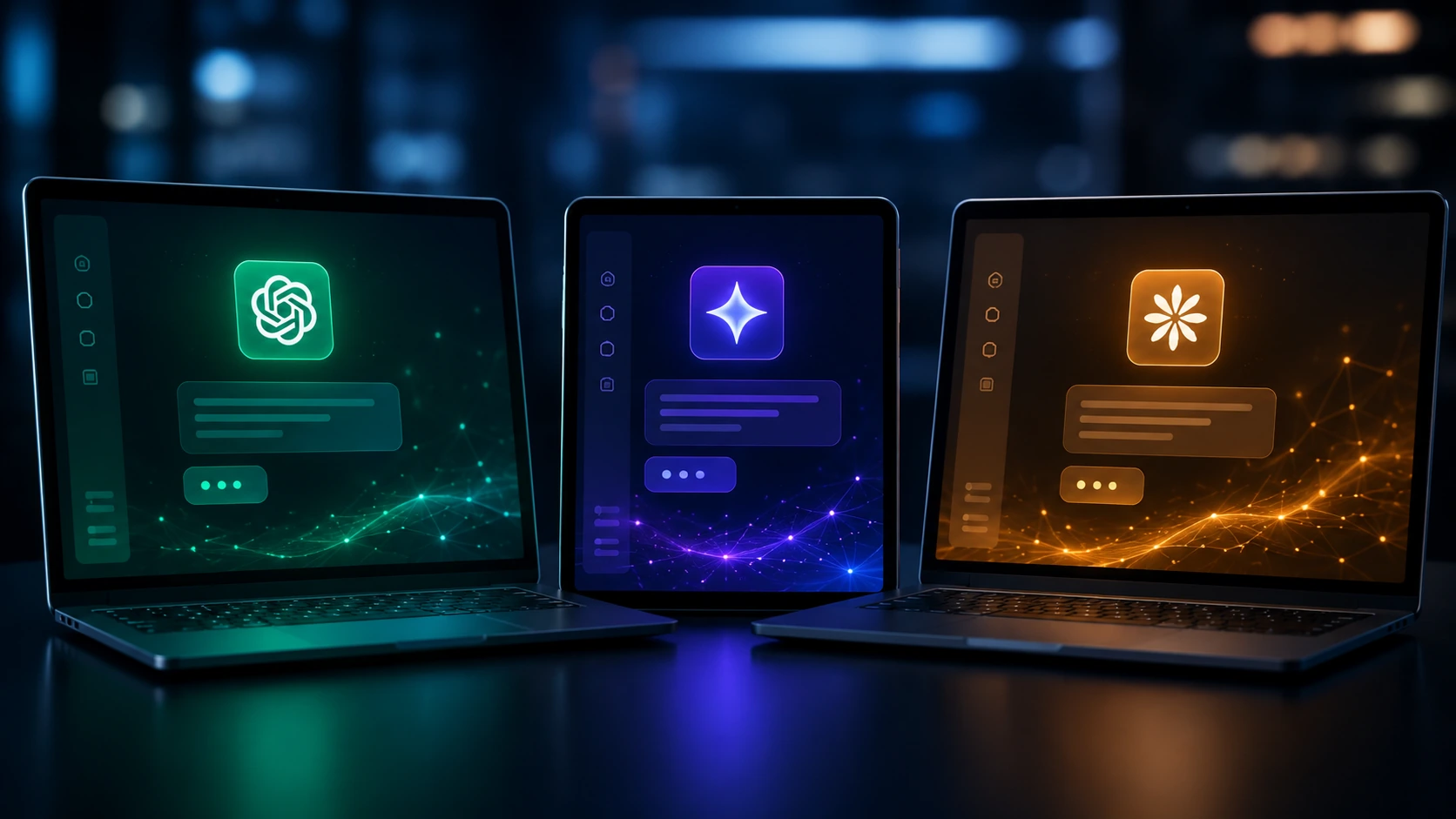 ChatGPT vs Gemini vs Claude: qual escolher para cada tarefa